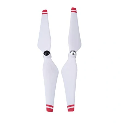 Image of 2 Pairs RC Drone Propellers Blades, CW CCW Self Locking Blades Quick Relaese Prop Accessory for DJI Phantom2/3 E300 Quadcopter(White + Red)