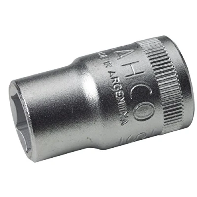 Image of Bahco SBS80 16 SW 6edge Socket Wrench Insert, Silver, mm 1/2 Inch