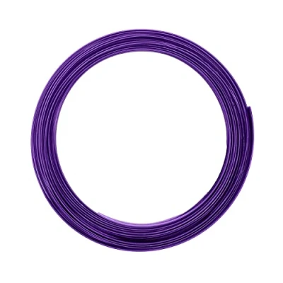 Image of Vaessen Creative Aluminium flat wire 5x1mm 5m lilac,