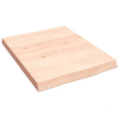 Image of vidaXL Bathroom Countertop 40x50x(2 4) cm Untreated Solid Wood