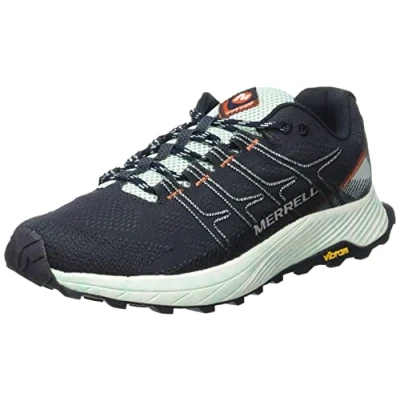 Image of Merrell Women&#039;s Moab Flight Sneaker, Navy Blue, 6 UK