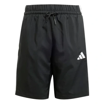 Image of adidas Unisex Kids Essentials Climacool Stripes Shorts, Black/White, 7 8 Years