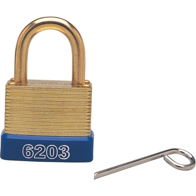 Image of Matlock 40 x 25mm Laminated Brass 3 No Combination Padlock