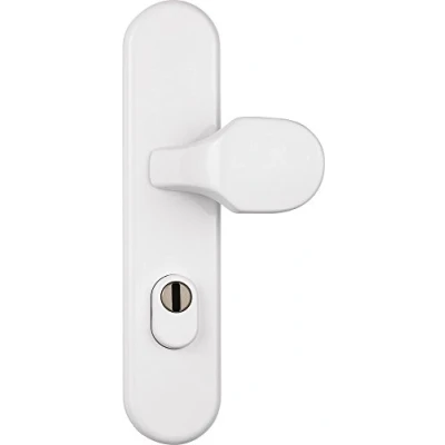 Image of ABUS 122354 KLZS714 W EK Protective Fitting with Round Cylinder Protection White