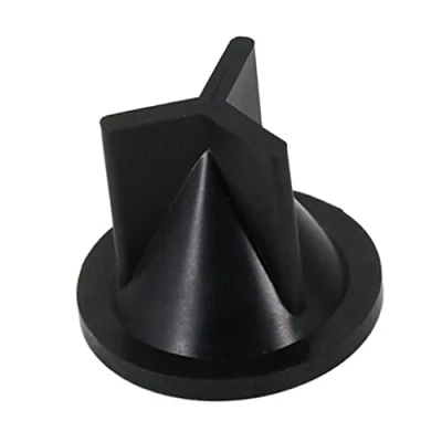 Image of Shiwaki Plastic Marine Toilet Joker/Check Valve, Black