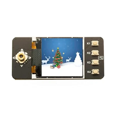 Image of SEENGREAT 1.44 inch LCD Display Module for Raspberry Pi Pico, Embedded ST7735S Driver, 128 x Pixels, 65K RGB TFT Screen Colour Module, SPI Interface, Onboard a Joystick and Four