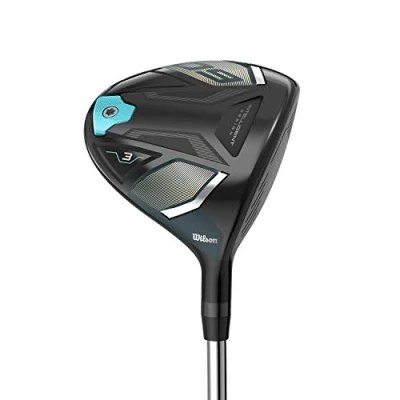 Image of Wilson Staff Golf Club, D9 FAIRWAY 5 Wood, For Women, 18.5 Degree loft, L Flex, Right Handers, Black/Blue, WGW470065