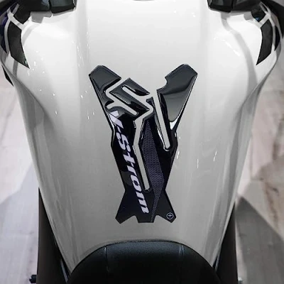 Image of labelbike 3D Resin Tank Pad Sticker Decoration and Protection of Motorcycle compatible with SUZUKI V STROM 650 2017 2022