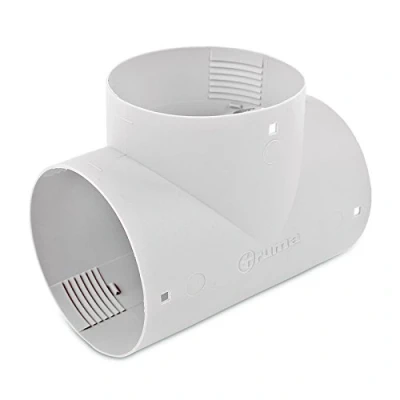Image of Truma MOV9954886 hot air Pipes Grey for 65 mm TS T Piece, Gray