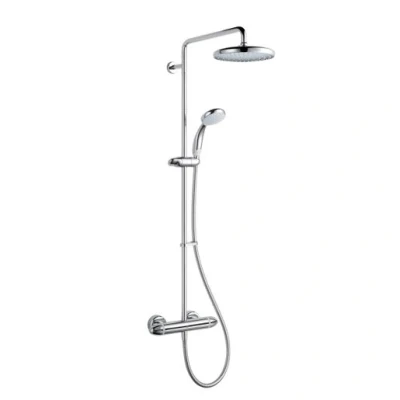 Image of Mira Showers Coda Pro ERD Thermostatic Mixer Shower Exposed Valve with Large Head and Diverter 1.1836.006.