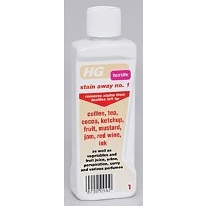 Image of HG stain away no. 1 for stains caused by coffee, tea, ketchup, fruit, red wine &amp; ink, etc.
