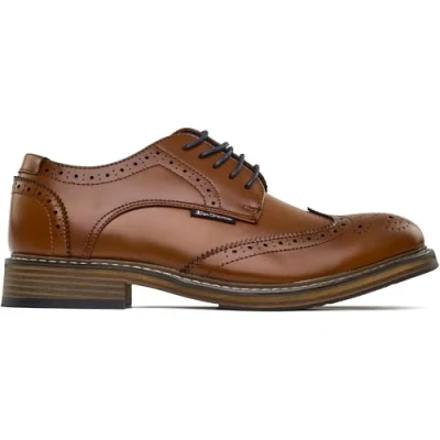 Image of Ben Sherman Mens Triumph Shoes Tan Size UK 9
