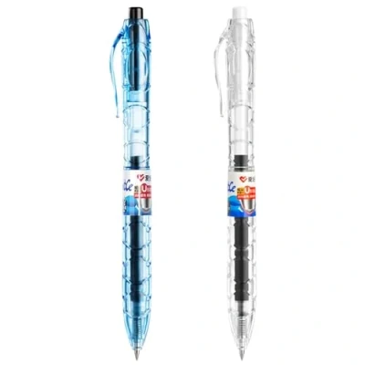 Image of Rollerball Pen Straight Liquid Gels Roller 0.5mm Ballpoint Gel Quick Dry for Writing Rolling Ball Pens 0.5