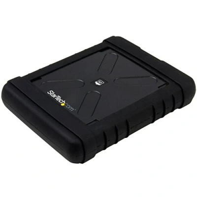 Image of StarTech.com USB 3.0 to 2.5&quot; SATA SSD/HDD Enclosure UASP Enhanced External Hard Drive MIL STD 810G Rated Case (S251BRU33)