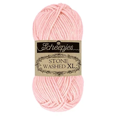 Image of Scheepjes Stone Washed XL 860 Rose Quartz Yarn 10x50g