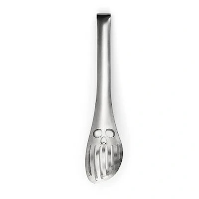 Image of Suck UK, Skull Kitchen Tongs, Stainless Steel BBQ Tongs &amp; Cooking Serving for Accessories, Food Air Fryer, Gothic Home Decor Homeware, Quirky Gifts