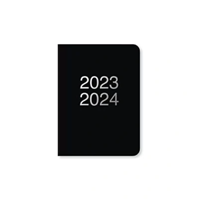 Image of Letts Dazzle A6 week to view 2023/2024 academic diary black