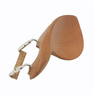 Image of Alomejor Violin Chinrest Bracket 3/4 4/4 Wooden Chin Rest for Accessories
