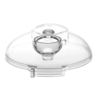Image of Masterpart Mini Chopper Bowl Lid with Feed Hole Oil Pour Spout Compatible Kenwood Food Processors CH180, CH180A