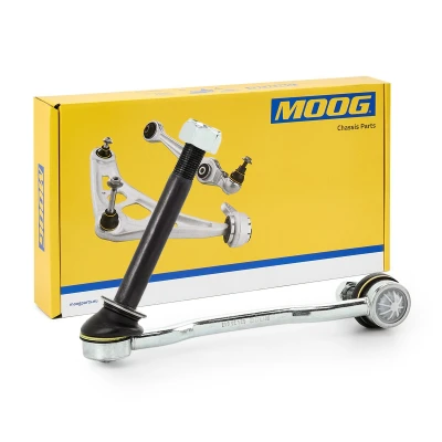 Image of 1607326180, 508753 Anti roll bar link MOOG PE LS 3325 Front Axle Right 200mm M12X1.75 PEUGEOT: 407 Coupe, SW, Saloon, CITROËN: C5 III Estate