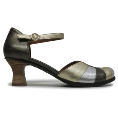 Image of BESH087FLY Leather Women&#039;s Heels Shoes