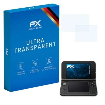 Image of atFoliX Screen Protection Film compatible with Nintendo 3DS XL 2012 Protector, ultra clear FX Protective (Set of 3)