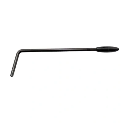 Image of Musiclily Ultra 5mm Push in Style Stainless Steel Tremolo Arm Whammy Bar for China Made Wilkinson M Series Bridge, Black with Tip