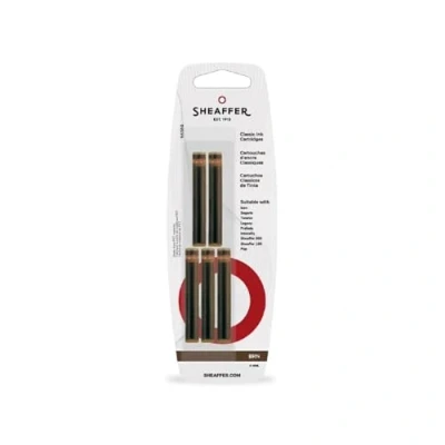 Image of Sheaffer® Skrip® Fountain Pen Classic Ink Cartridge Brown (5 per Card)