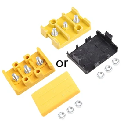 Image of vsilay Three Wires E Bike Electric Bicycle Motor Controller Wire Insulation Box Phase Battery Connector Connection