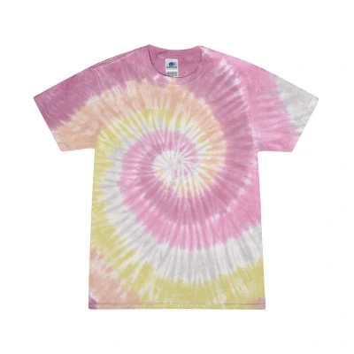 Image of Tie Dyes Men&#039;s Reactive Dyed Flat Collar T Shirt