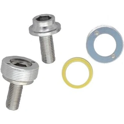 Image of Spécialités TA Self Extracting Crank Bolts, Sliver, M8x20mm, Silver