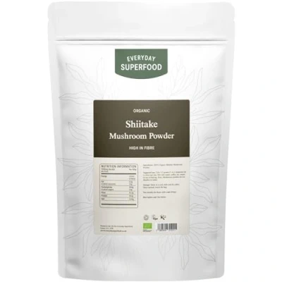 Image of Everyday Superfood Organic Shiitake Mushroom Powder 900g, Ideal for Coffee and Tea Blends