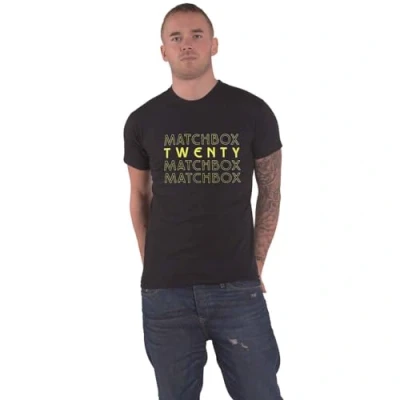 Image of Rock Off officially licensed products Matchbox Twenty Ditto Band Logo T Shirt L Black