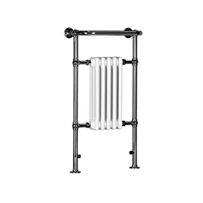 Image of Greened House Windsor Traditional Victorian Style Central Heating Column Towel Radiator (963mm High x 538mm Wide) Rail