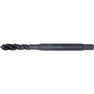 Image of Dormer E003M5 Series E003 HSS E PM Spiral Flute Machine Tap Metric with Steam Tempered Finish, ISO Standard, M5 x 0.80 mm Thread, 58 Length