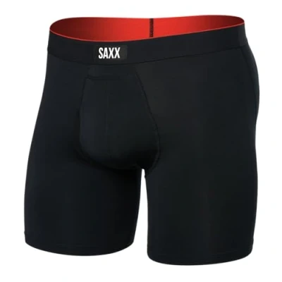 Image of Saxx Multi Sport Mesh Boxer Briefs, Black XL
