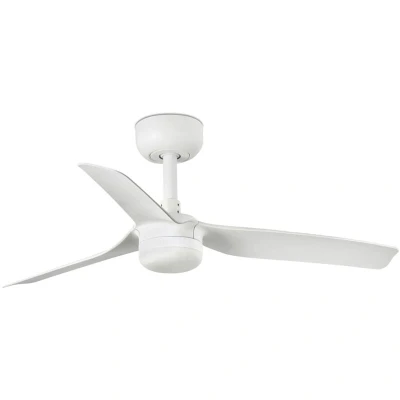 Image of Mini Punt Small Led White DC Ceiling Fan 6 Speed
