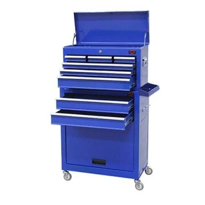 Image of Dirty Pro Tools™ LARGE TOOL CHEST WITH SIDE TRAY TOP CABINET BOX AND ROLLCAB