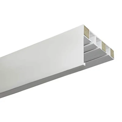 Image of Gardinia P2Ü Curtain Rail with Panel 150 cm White