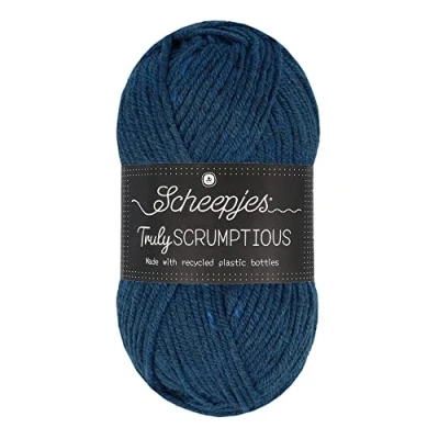 Image of Scheepjes Truly Scrumptious 305 Blue Surf Cake Yarn 5x100g