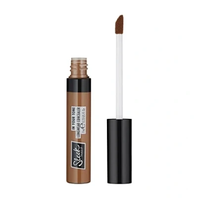 Image of Sleek MakeUP In Your Tone Longwear Concealer, Hides Dark Circles and Covers Blemishes, Buildable Medium to Full Coverage, 7N, 7ml