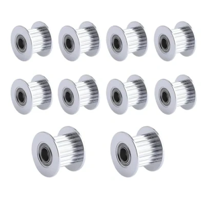 Image of Super Print GT2 Idler Pulley 20 Teeth Bore 5mm for Voron 2.4 3D Printer 9mm/10mm Width Timing Belt.(10pcs)