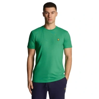 Image of Lyle &amp; Scott Mens Martin Short Sleeve T Shirt Fairway Green L