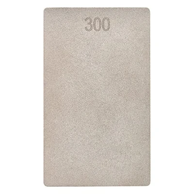 Image of Trend 3 Inch Double Sided Diamond Sharpening Stone, 180 &amp; 300 Grit, Credit Card Sized Honing Stone with Storage Wallet, DWS/CC/CX