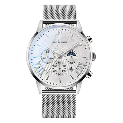 Image of MICGIGI Men&#039;s Watch Analog Quartz Wrist with Stainless Steel Mesh Strap Waterproof