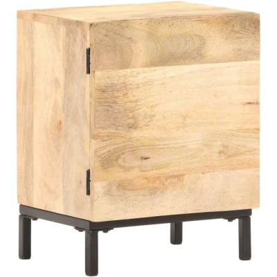 Image of vidaXL Bedside Cabinet 40x30x51 cm Solid Mango Wood