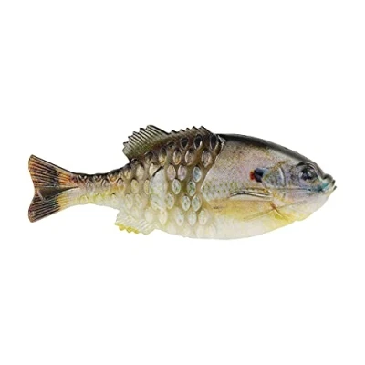 Image of Berkley Powerbait Gilly Fishing Soft Bait, HD Sunfish, 90mm