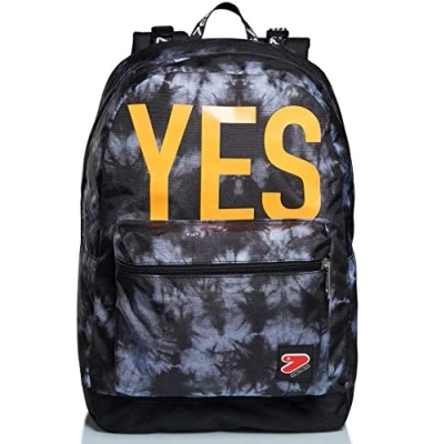 Image of The Double Backpack Tye and Dye Boy Reversible Grey