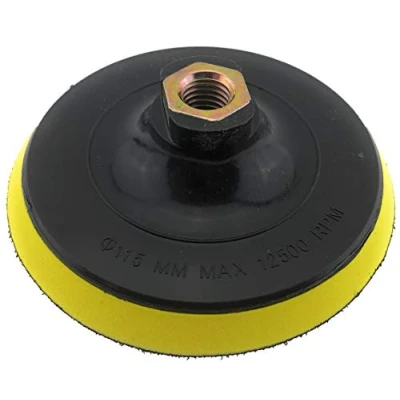 Image of PRODIAMANT Recording Plate 115 mm 4.5&quot; M14 for Sanding Pads with Hook and Loop Fastener 115mm