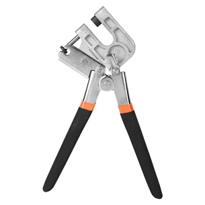 Image of 10.6&quot; Metal Stud Crimper Alloy Steel European Style Pliers Hand Tool Punch Lock Antu‑Rust 270mm